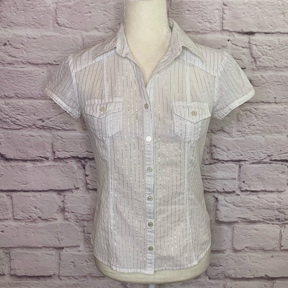 MICHAEL by Michael Kors Babydoll Top - Picture 1 of 8